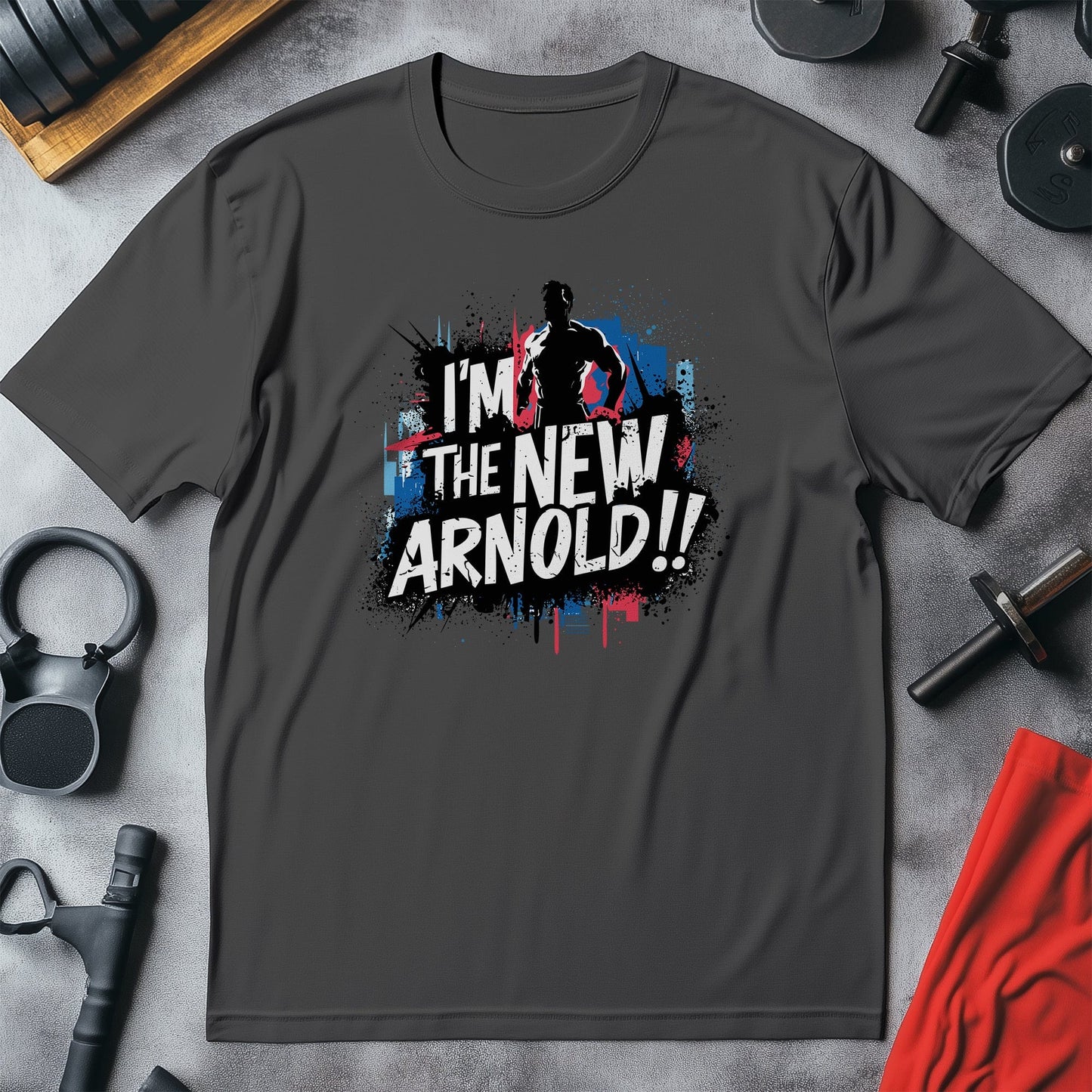 Gym 76 T-Shirt I'm the New Arnold!