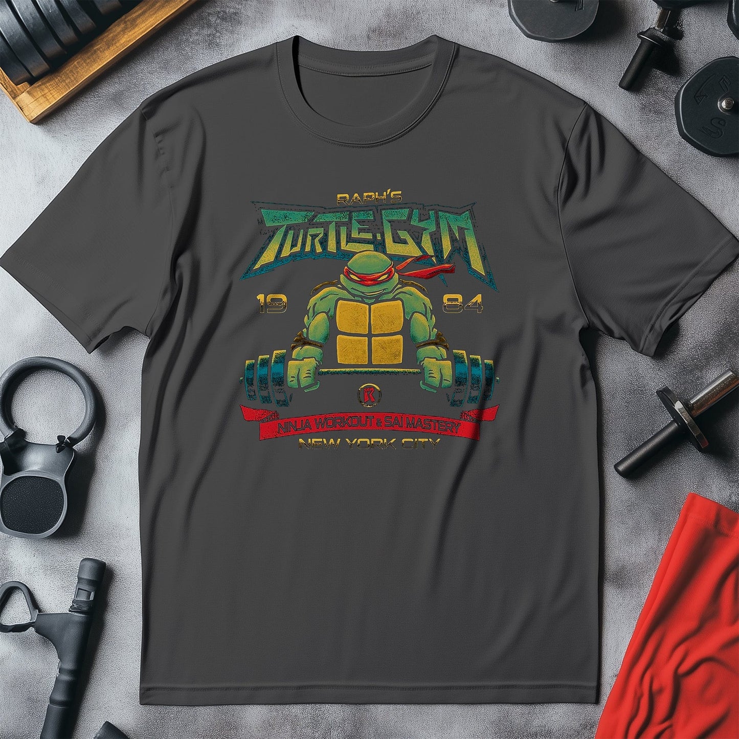 Raphael Turtle Gym T-Shirt - Train