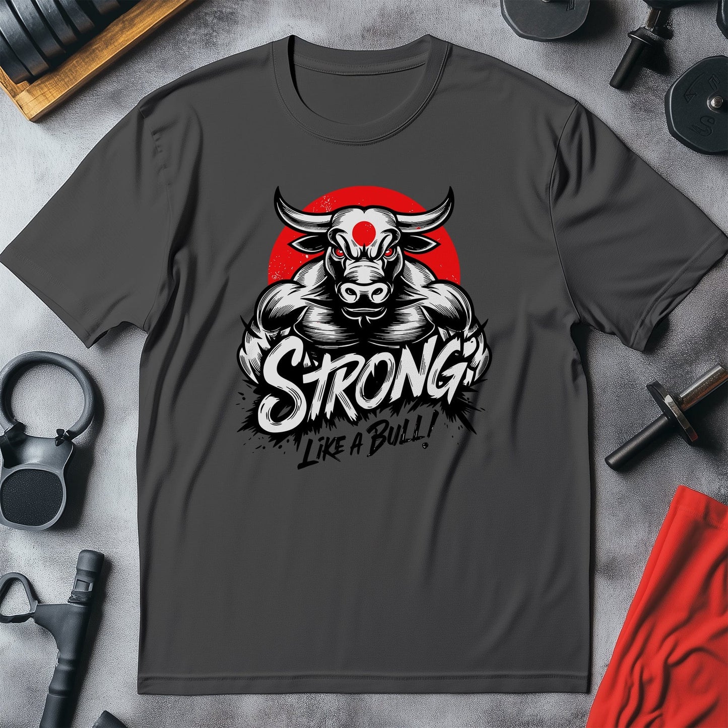 Gym 61 T-Shirt Bull-ief in Yourself!