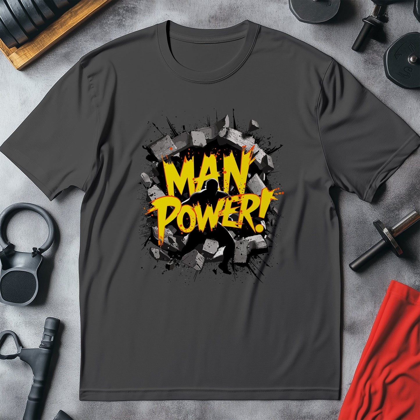 Gym 8 Man power T-Shirt