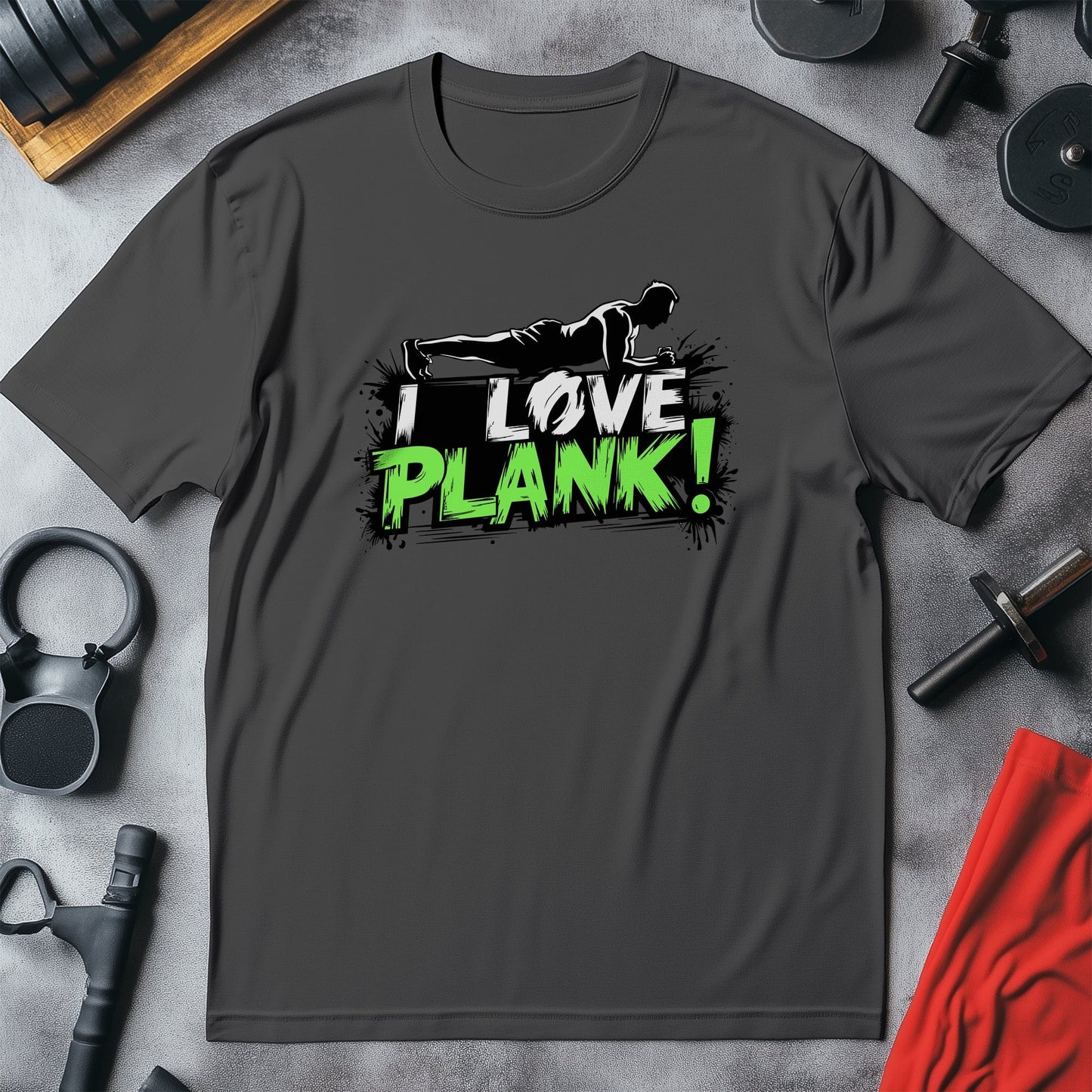 Gym 29 "I Love Plank" T-shirt