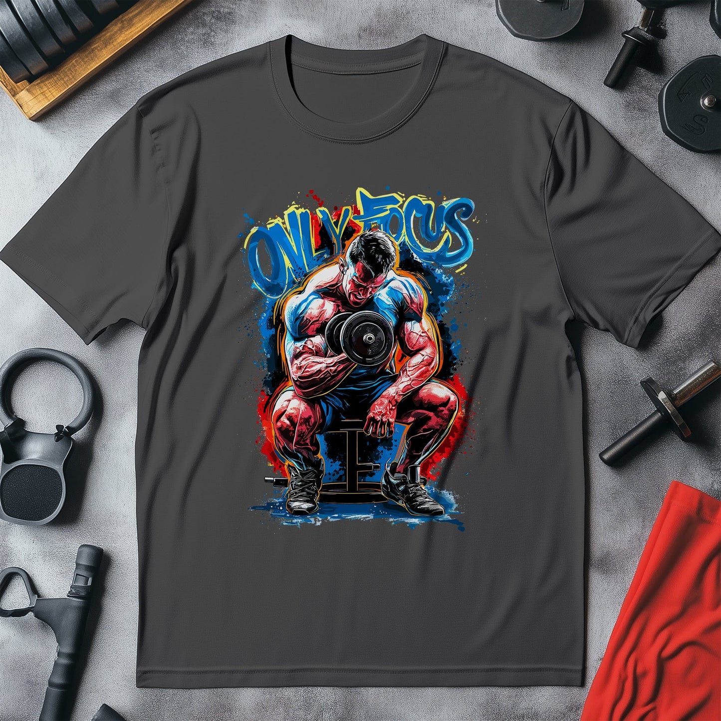 Gym 65 Only focus T-Shirt