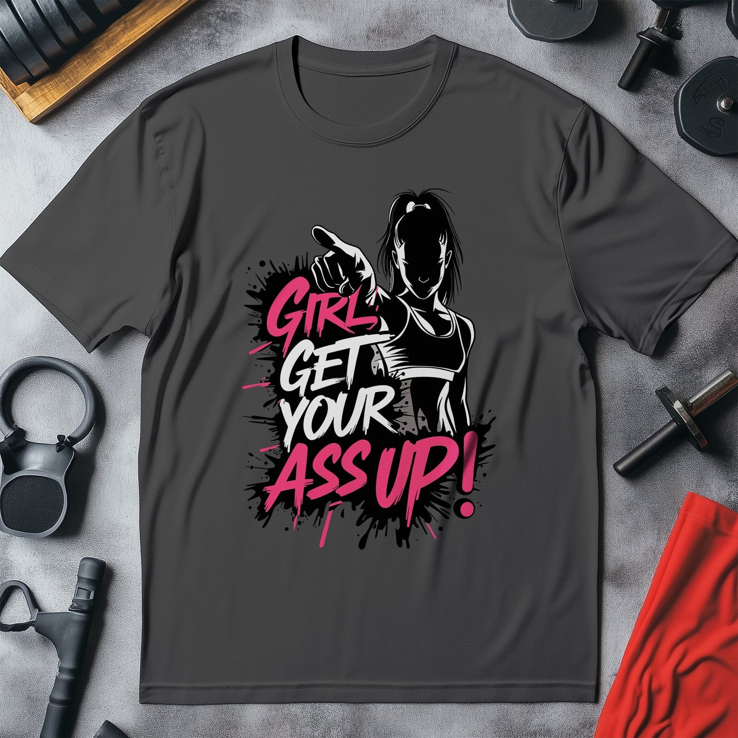 Gym 12 Girl get your ass up T-Shirt