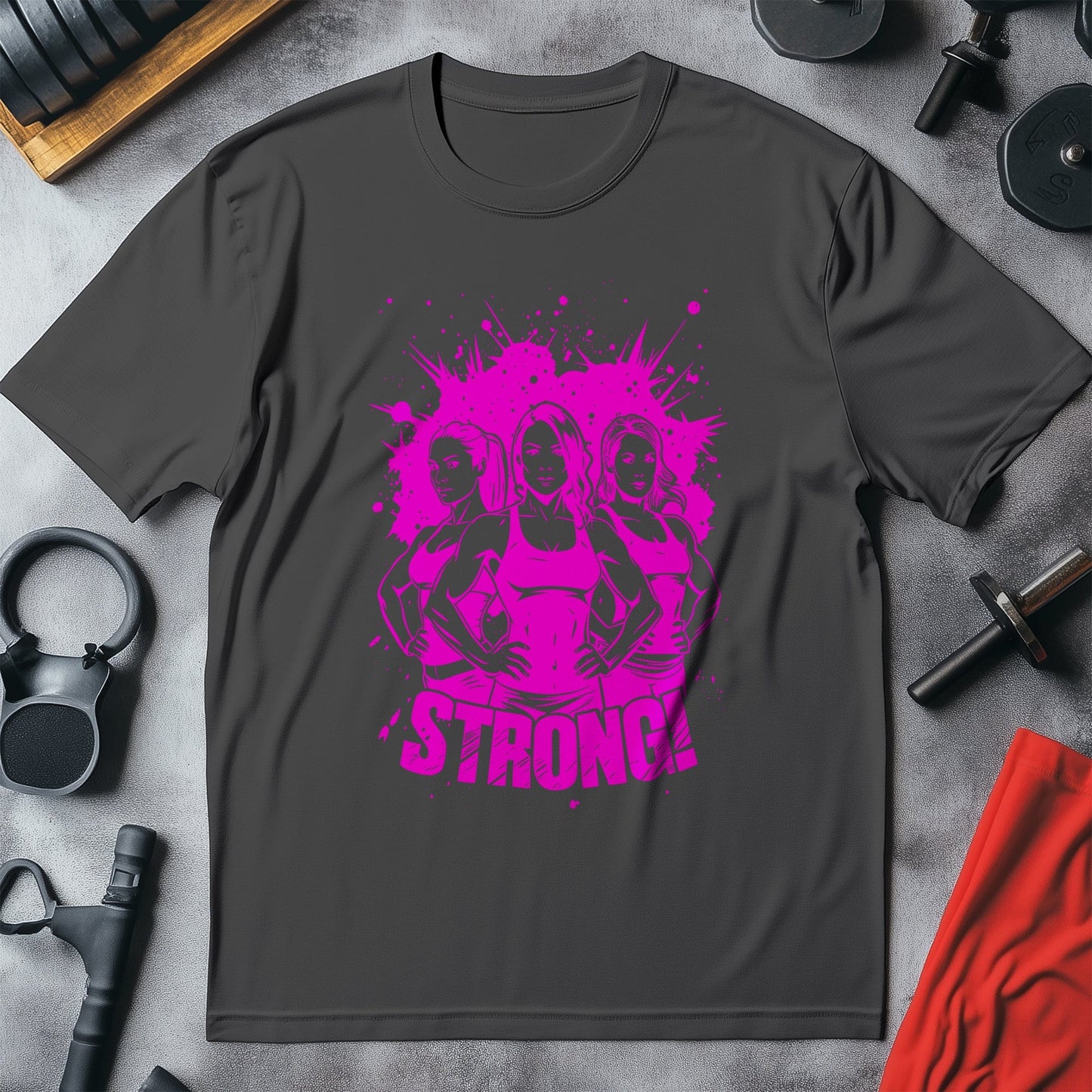 Gym 34 Womens strong T-Shirt