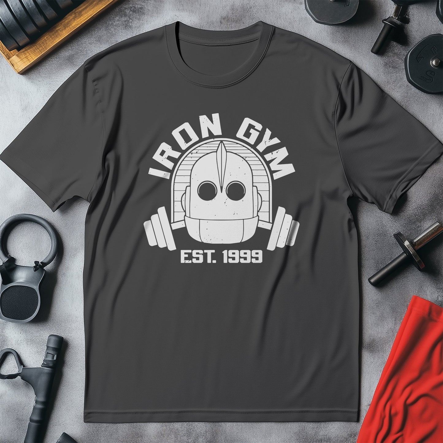 Iron Giant Gym t-shirt - Lift Heavy