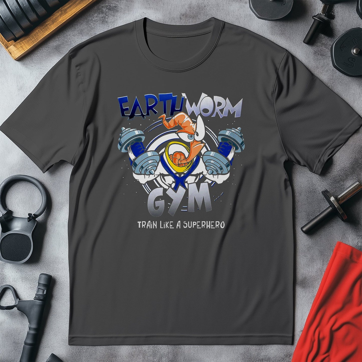Earth-Worm-Gym T-Shirt: Fart Your