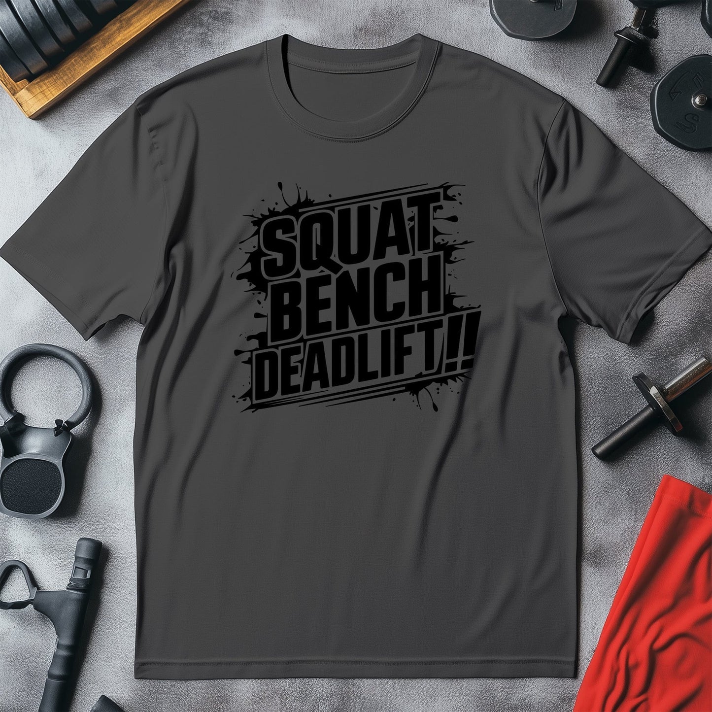 Gym 75 Squat, bench deadlift T-Shirt