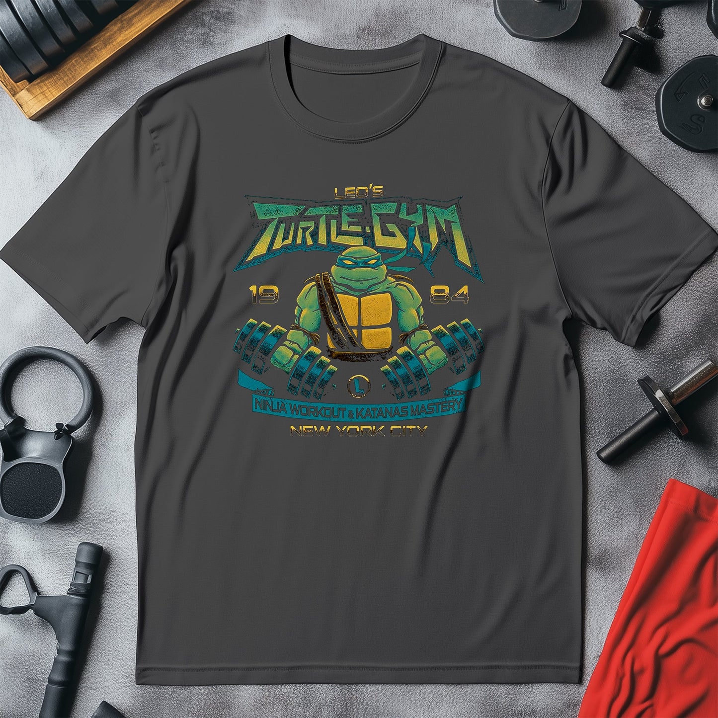 Leos-Gym T-shirt ‚Äì Cowabunga