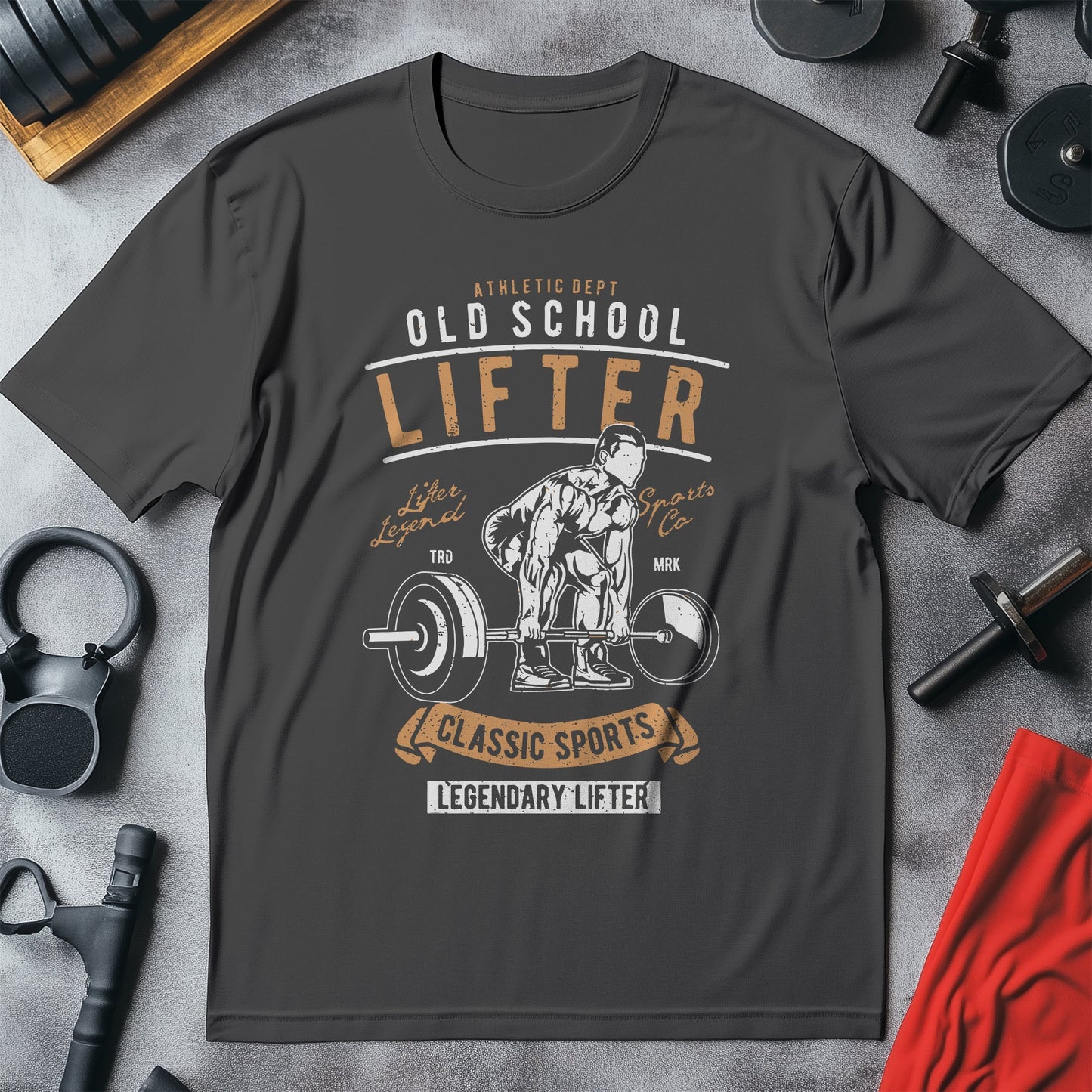 Old Sch Lifter T-Shirt ‚Äì Lift Heavy