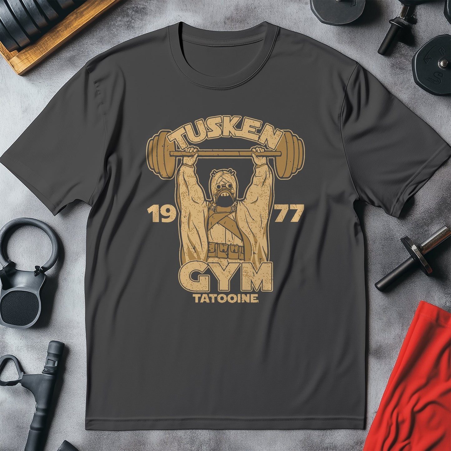 Tusken Gym T-shirt - Pump Iron Like