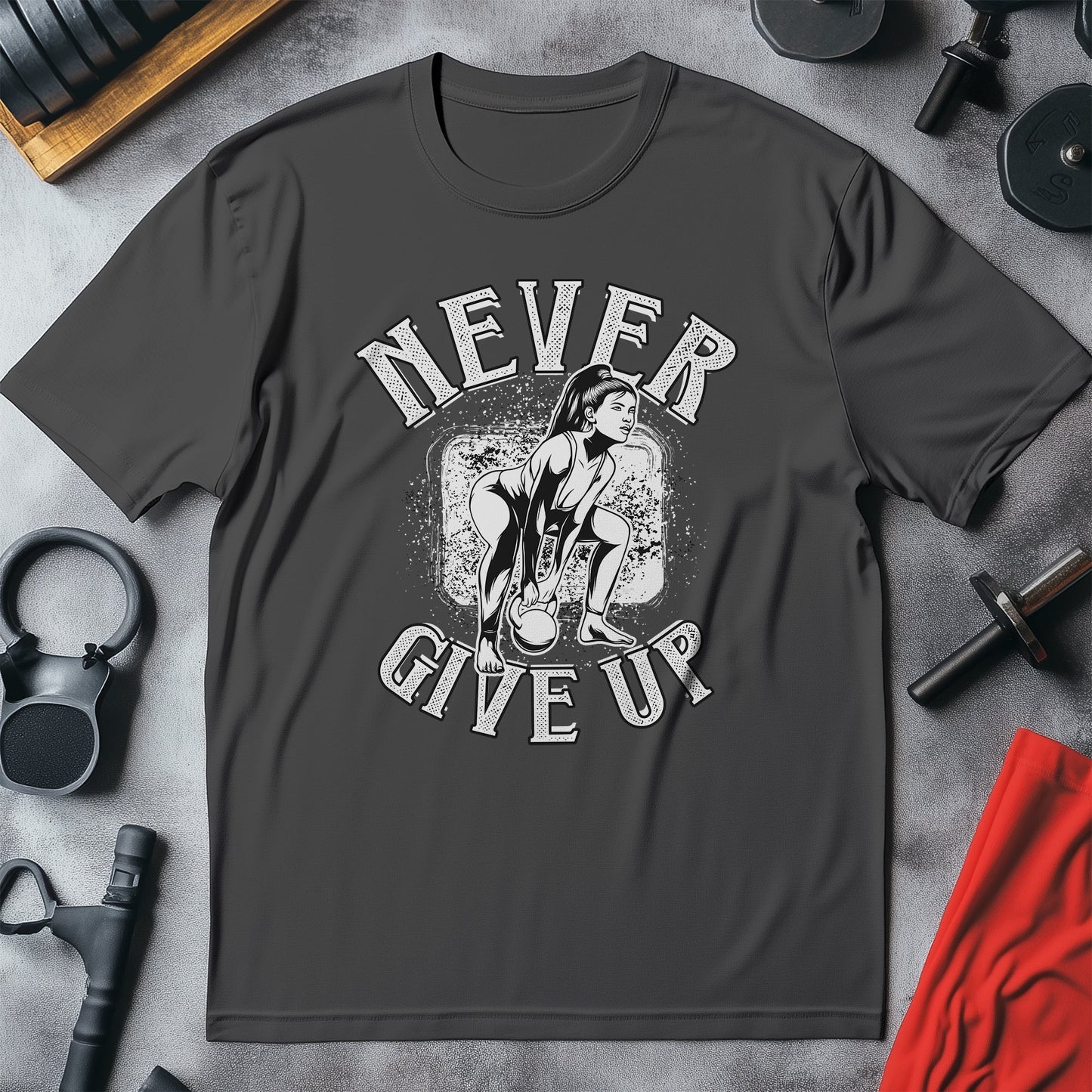 Never Give Up Funny T-Shirt