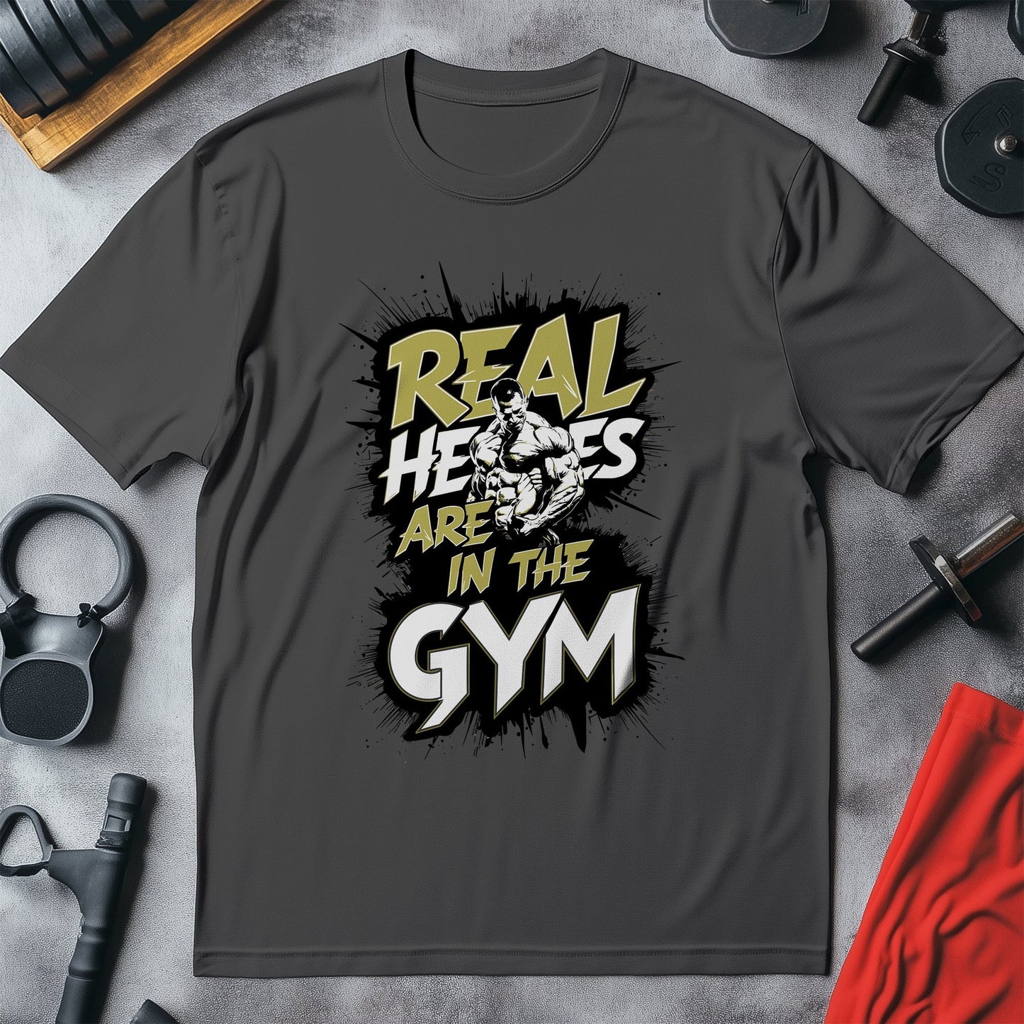 Gym 6 The Real Heroes' Club T-Shirt