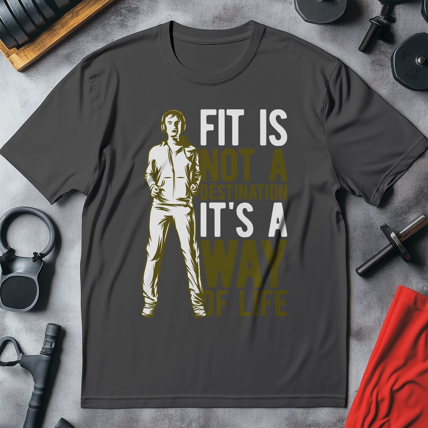 Fit Way of Life t-shirt - Funny