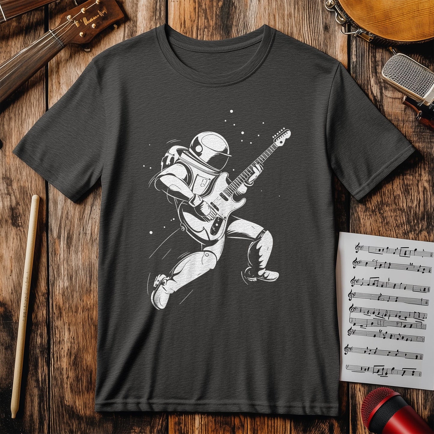Space Marine Guitar T-shirt