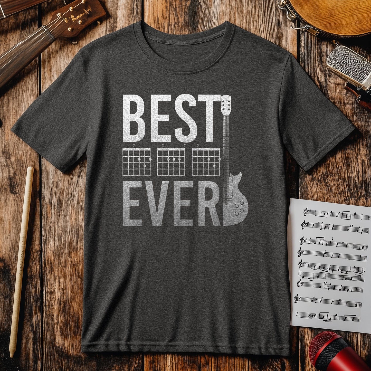 Best Dad Guitarist Ever! T-Shirt