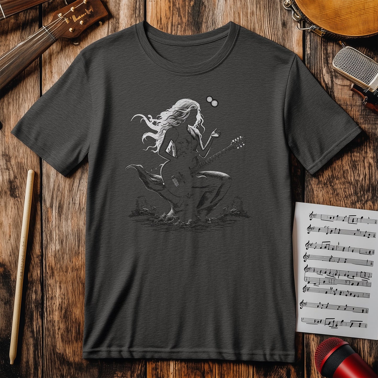 Little Mermaid Rocks T-Shirt