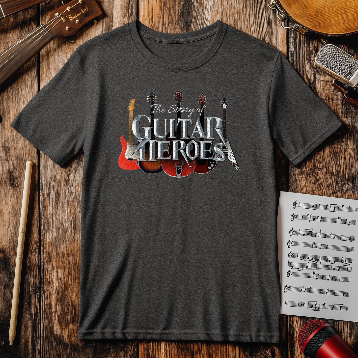 Guitar Heroes T-Shirt - Rock Your