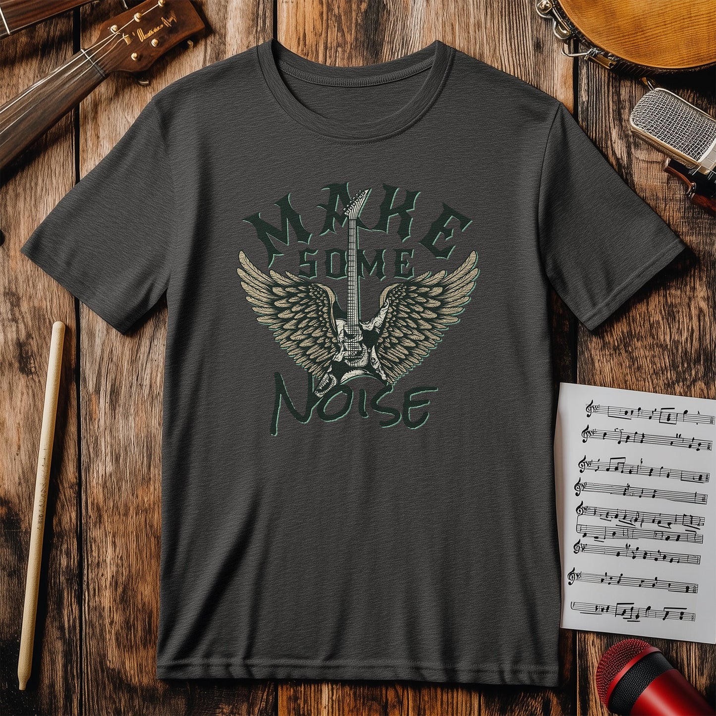 Make Some Noise Winged T-shirt
