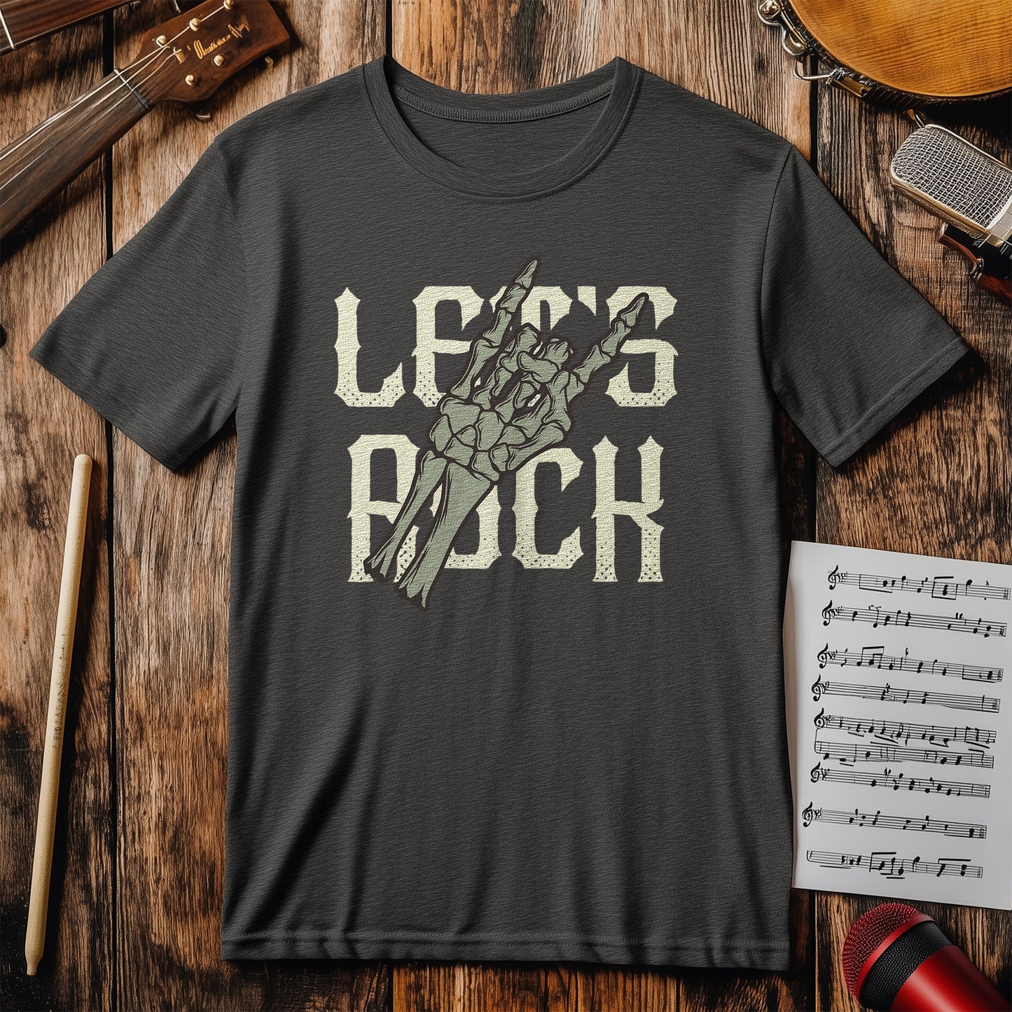 Let's Rock Skele T-Shirt