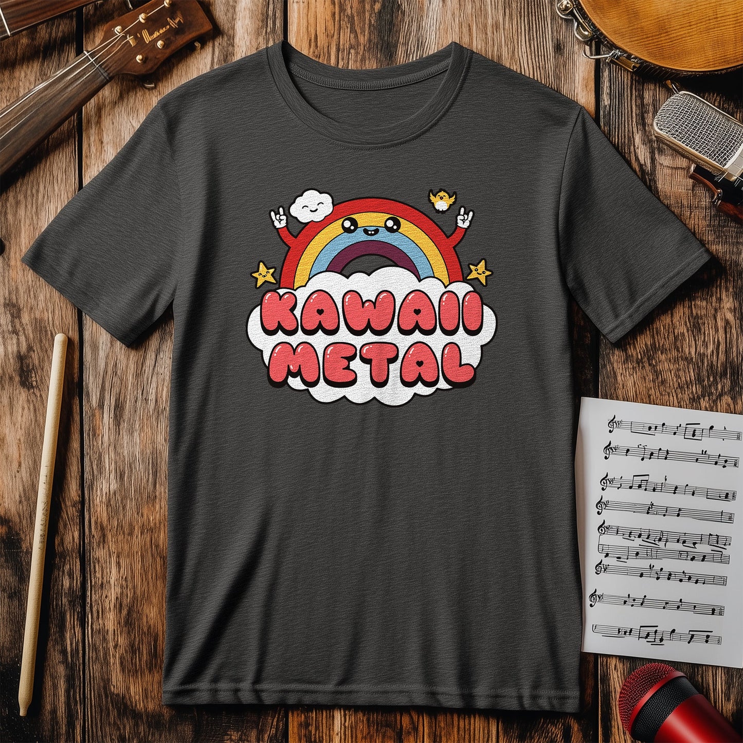 Kawaii Metal T-Shirt ‚Äì Cute Meets