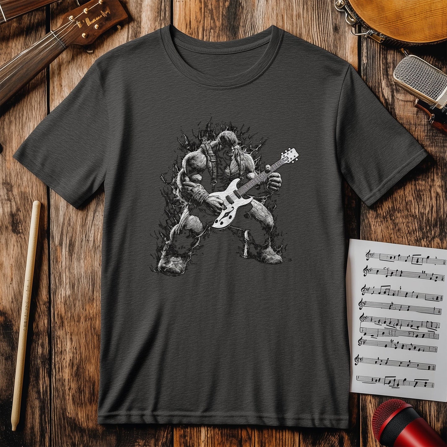 Green Hero Rocks t-shirt