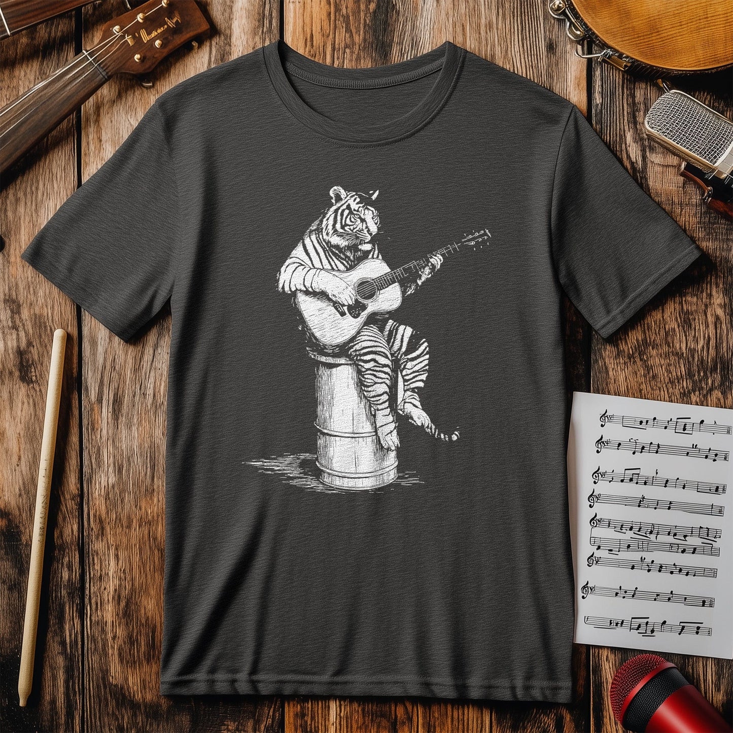 Tiger Guitar T-shirt