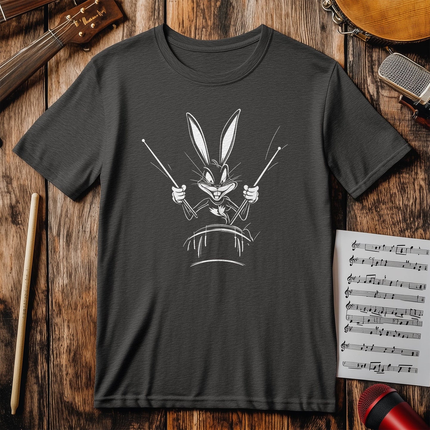 Bunny Drummer T-Shirt