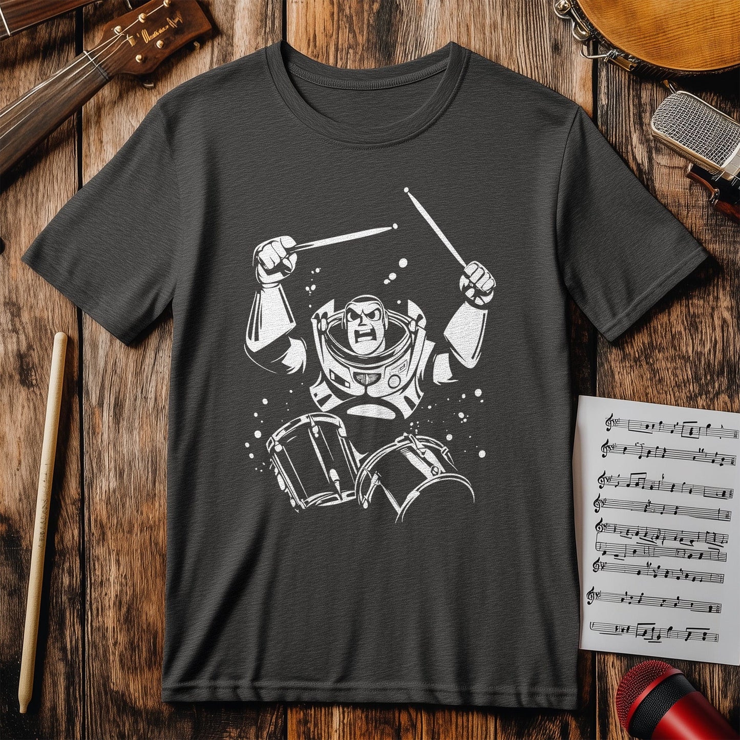 Buzz Drummer t-shirt