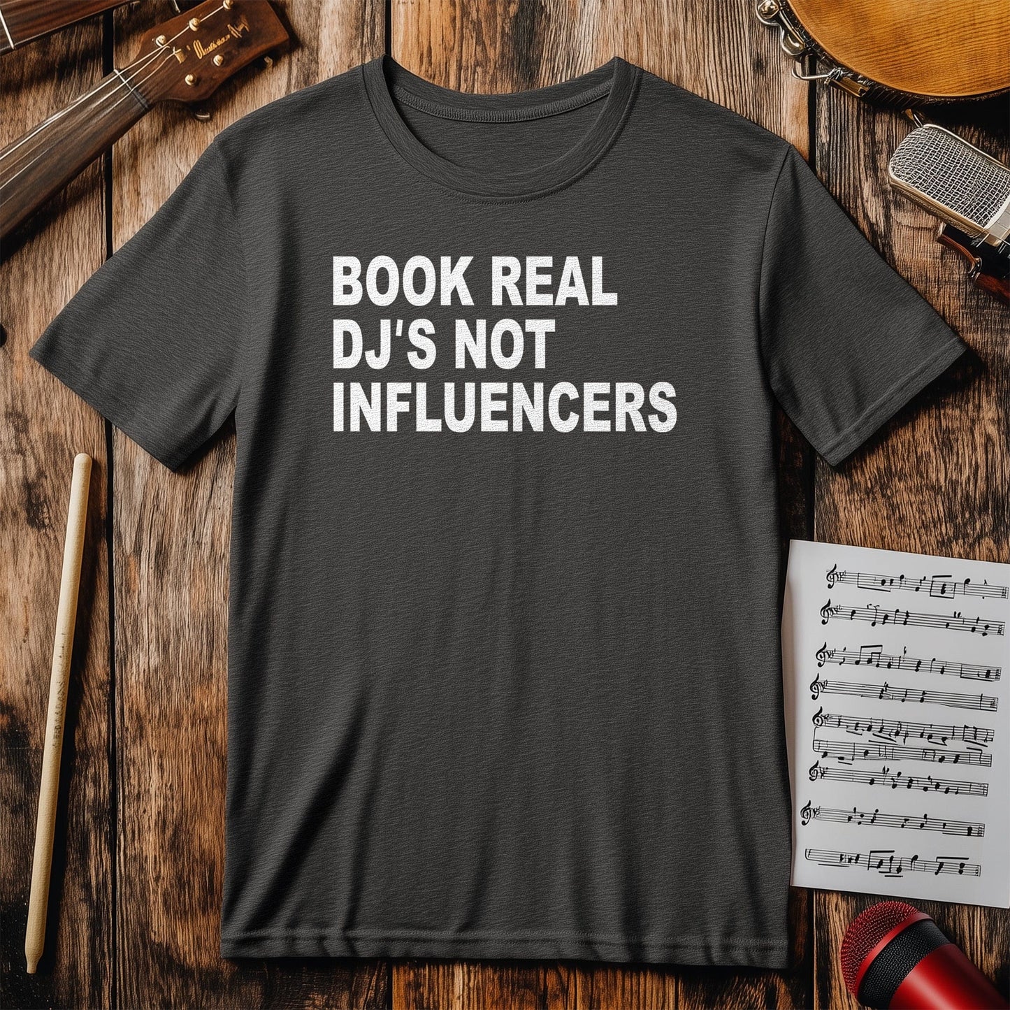 Book Real DJs T-Shirt