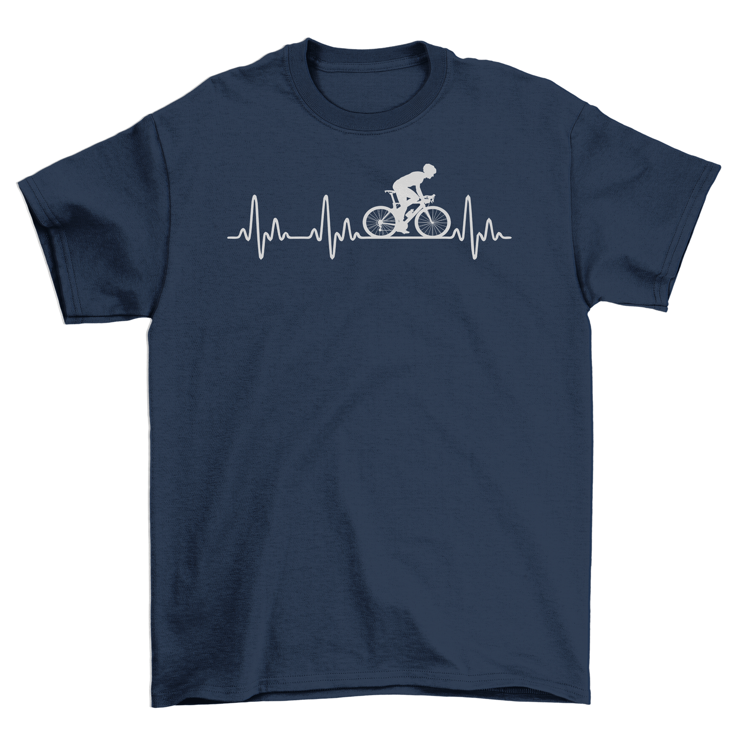 Bike Heart Beat TShirt Pedal