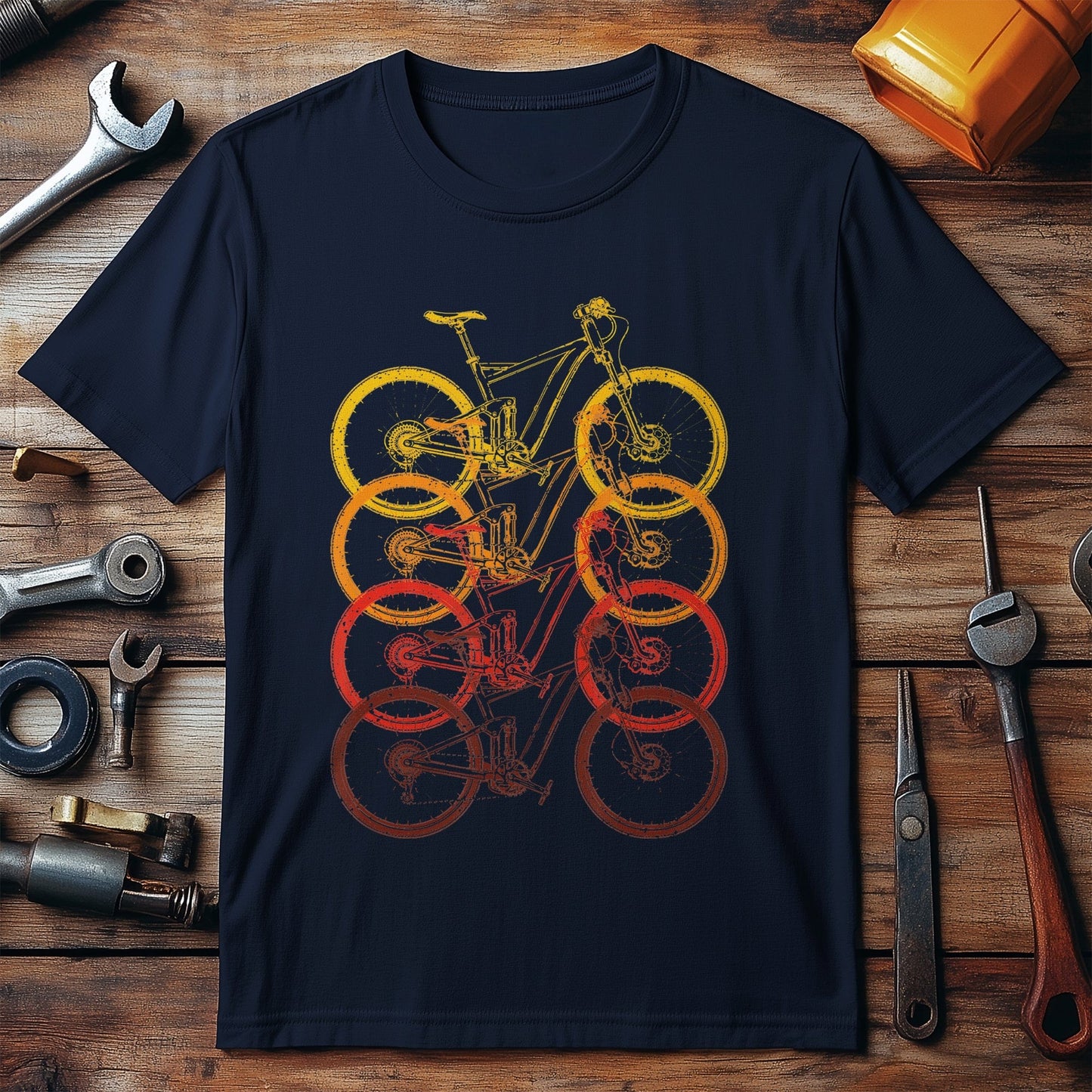 Bike Popart Design T-Shirt