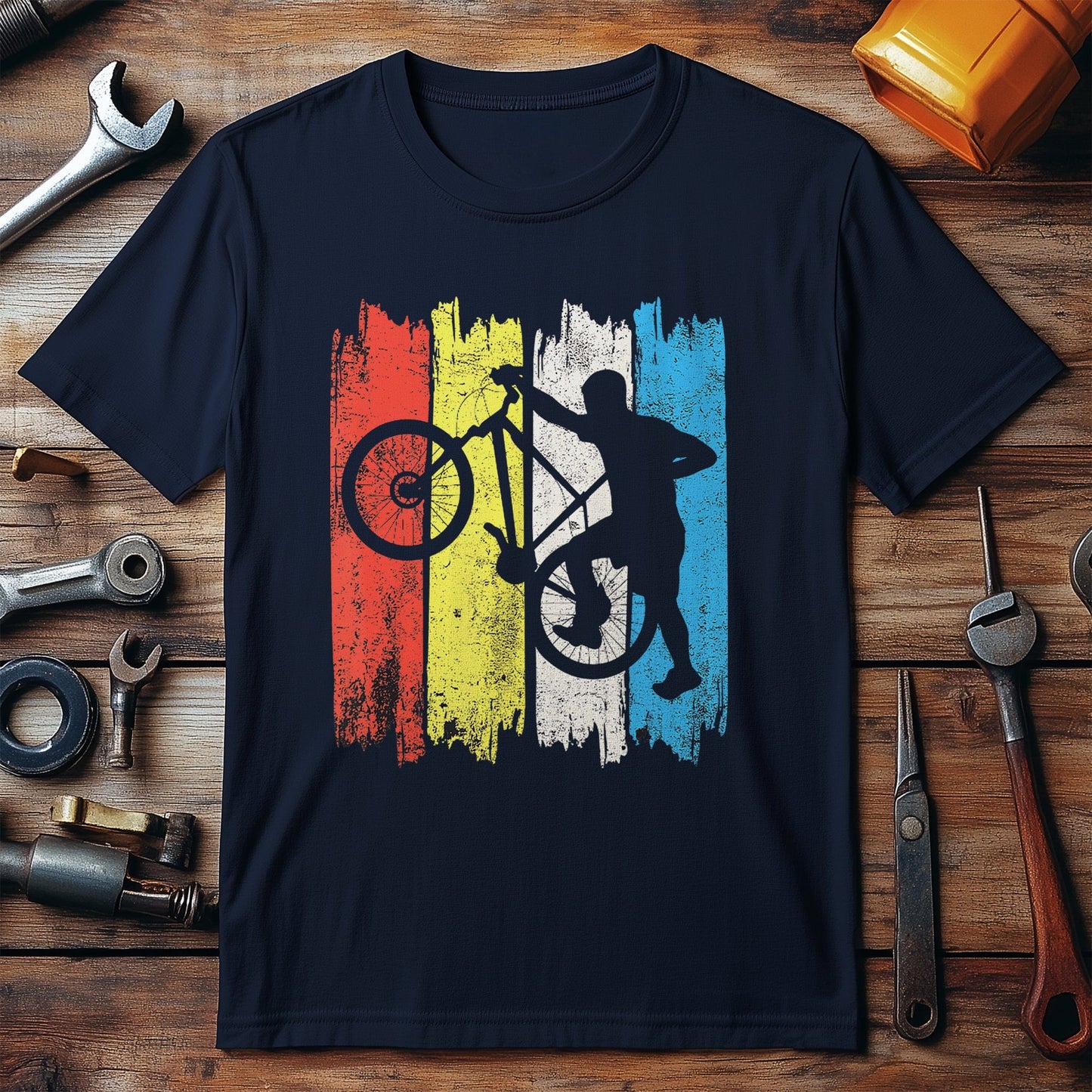 Cycling T-shirt Silhouette