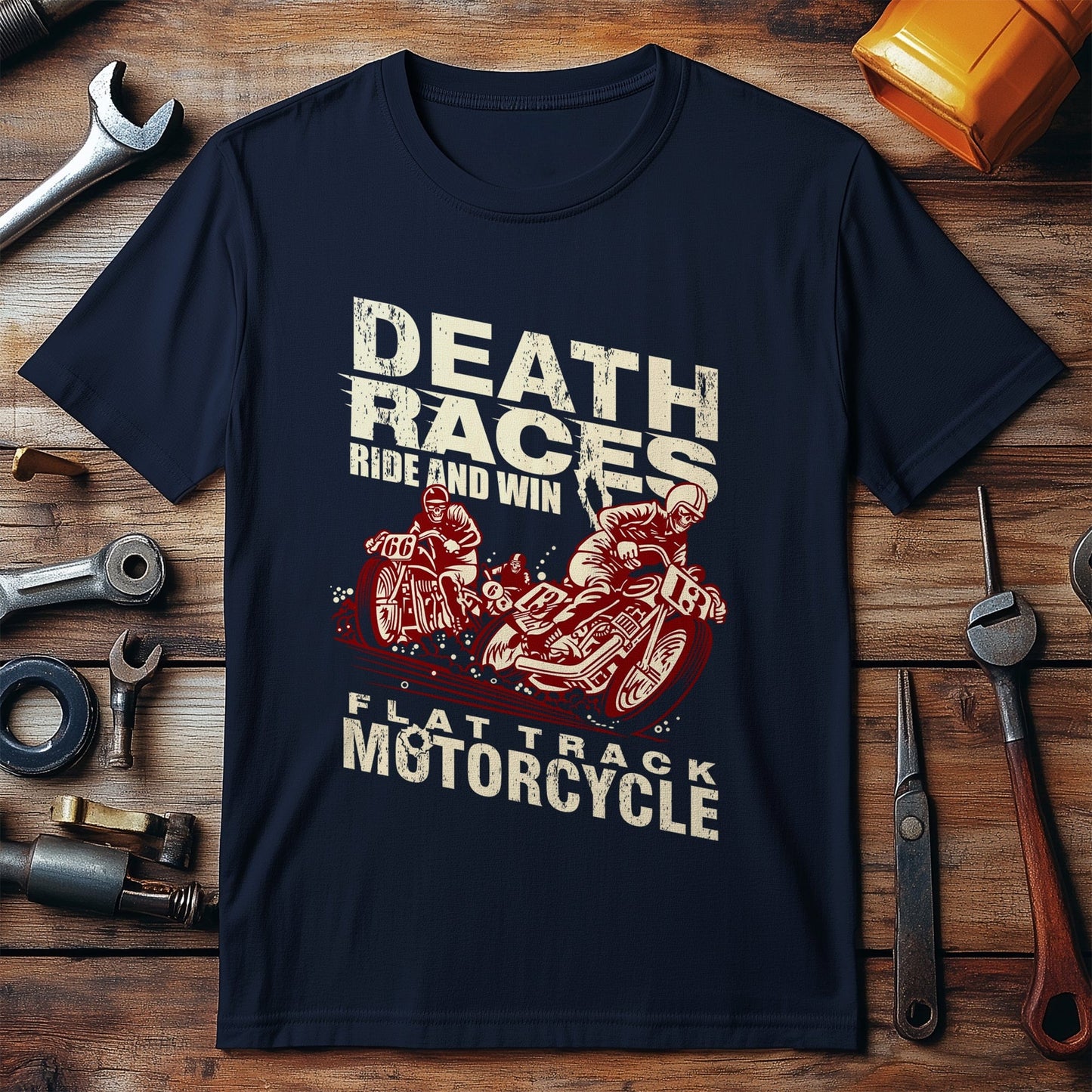Death Race T-shirt - Rev Up Your