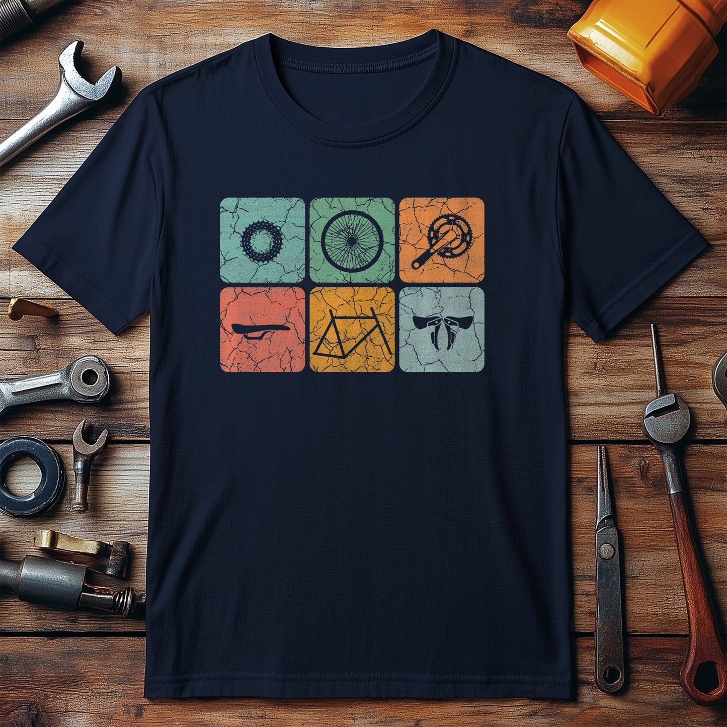 Cycling (203) T-Shirt - Tool-tastic