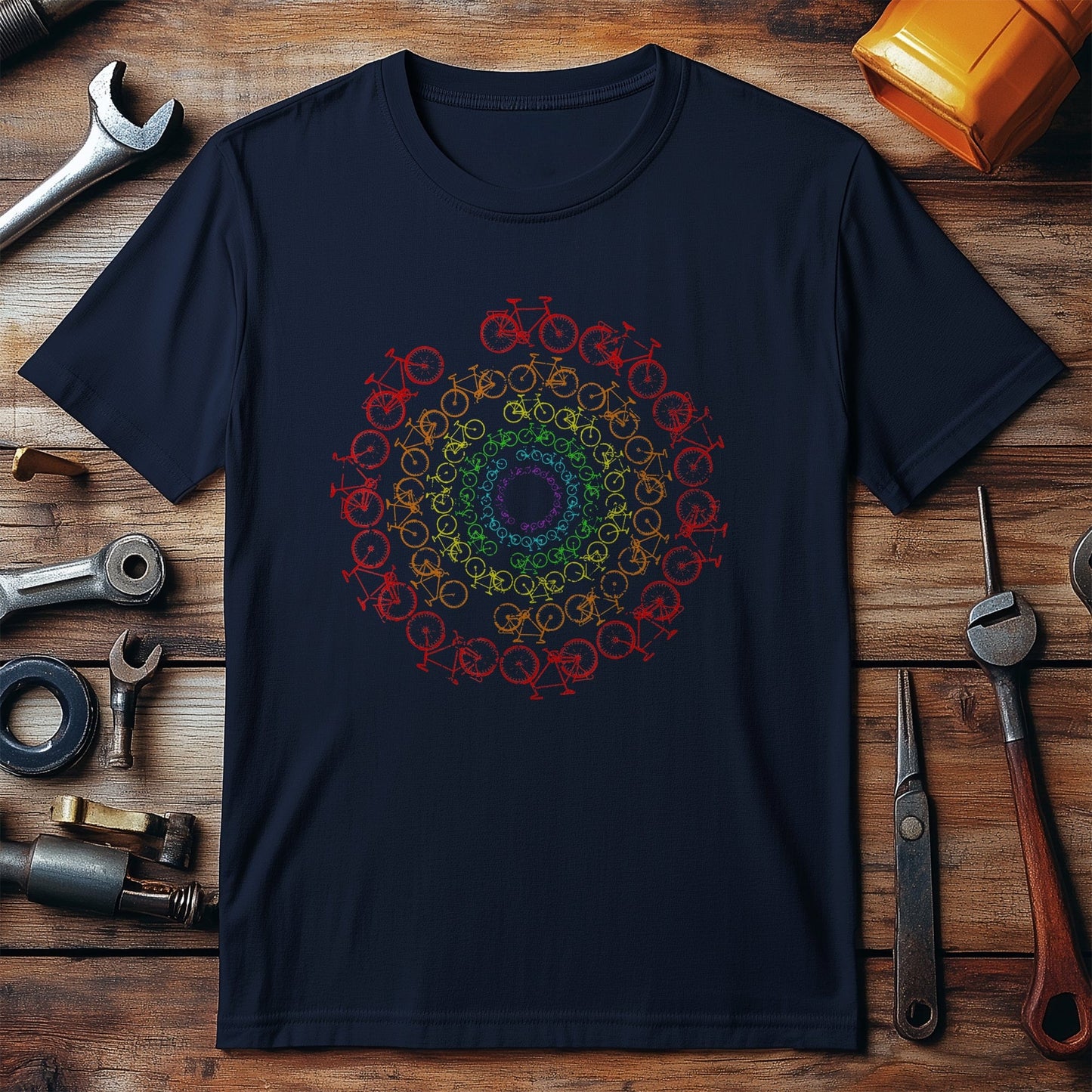 Rainbow Wheel T-shirt