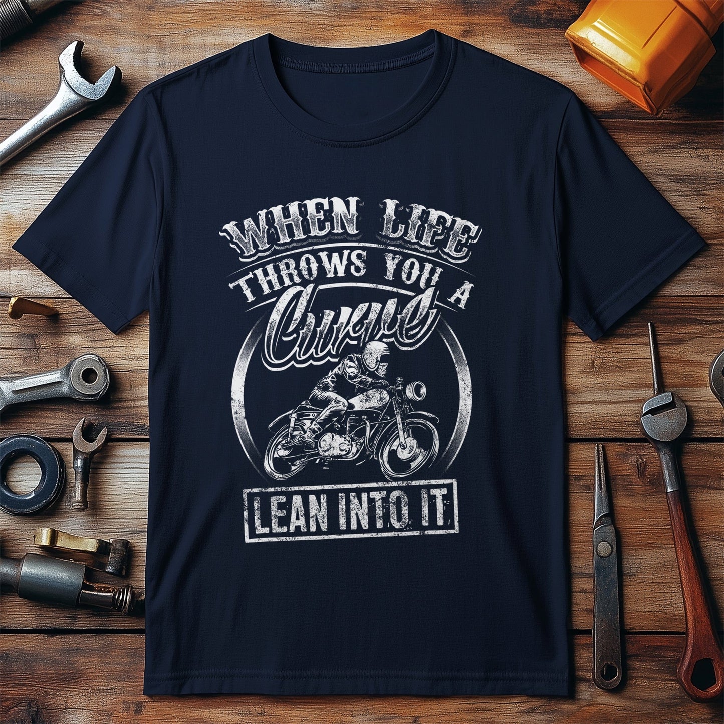 Cool Biker Quote T-Shirt - Ride,