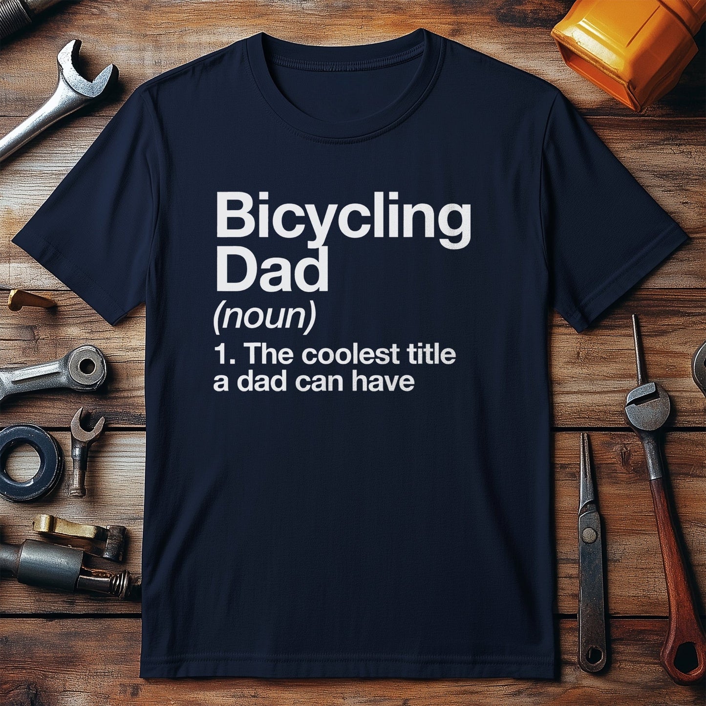 Cycling Dad Meaning T-Shirt