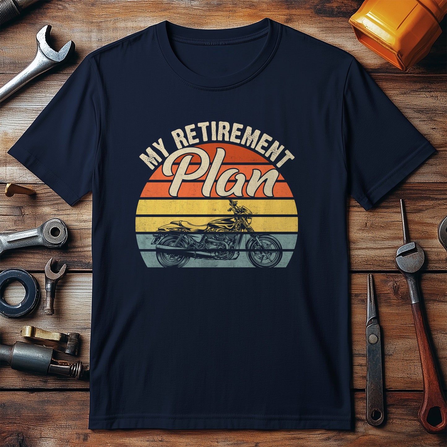 My Retirement Plan with Bike T-shirt
