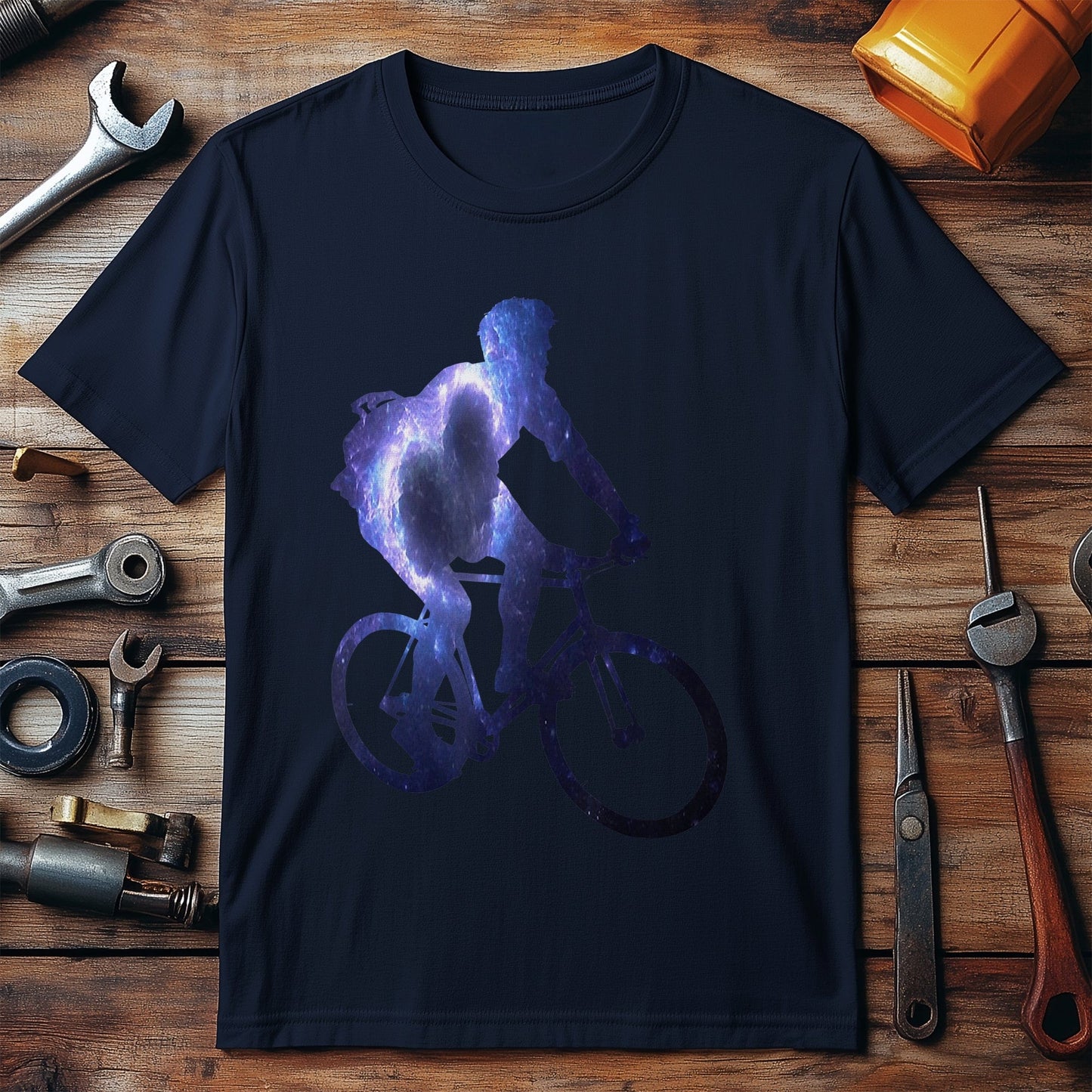 Cycling Galaxy T-Shirt