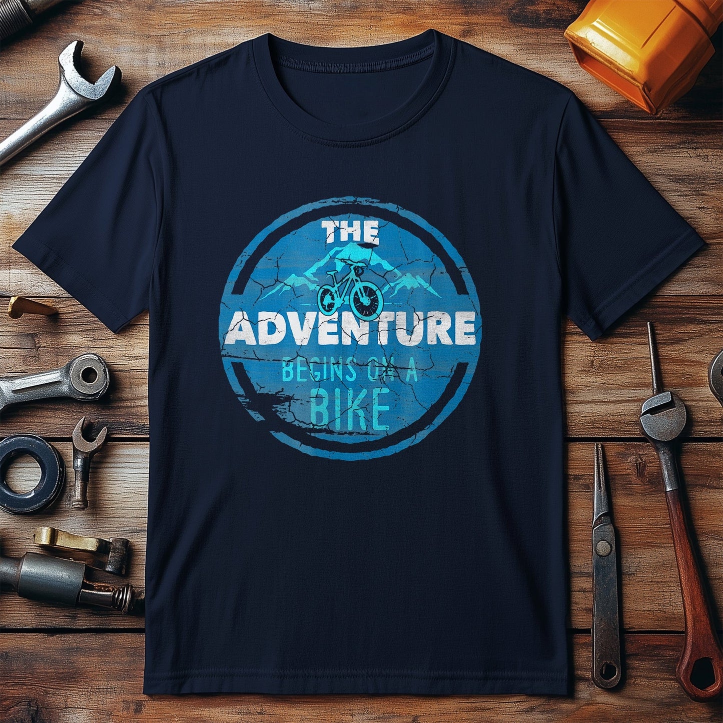 Cycling (201) T-Shirt - Adventure