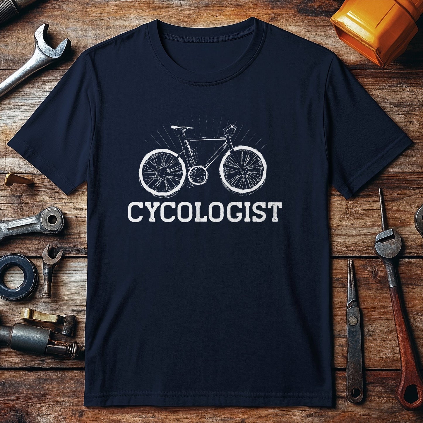 Cycling (218) T-Shirt - Pedal Power