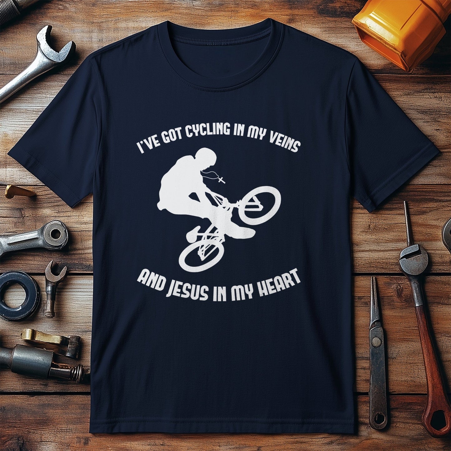 I've Got Cycling In My Veins T-Shirt