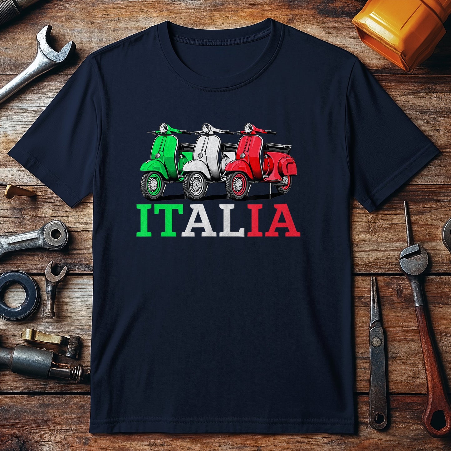 Italia Vintage Scooter T-shirt -