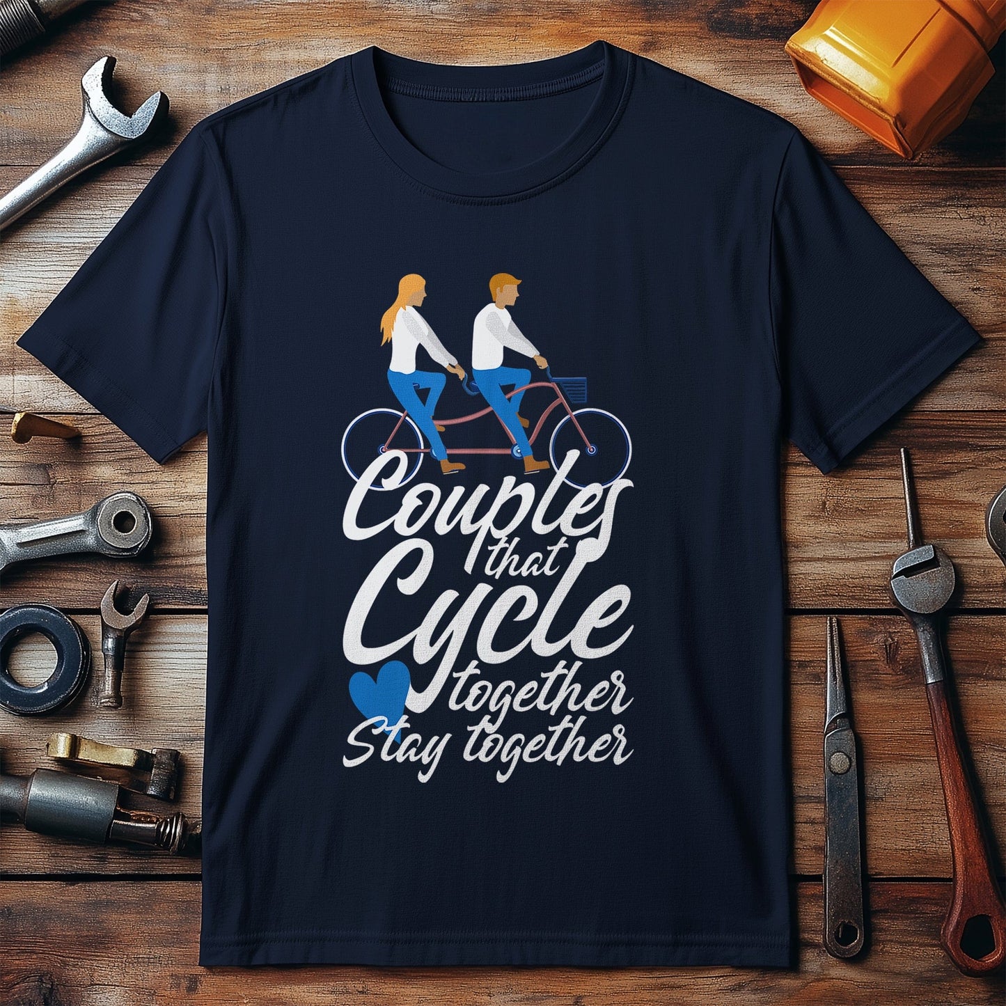 Cycling (184) t-shirt Couples That Cycle