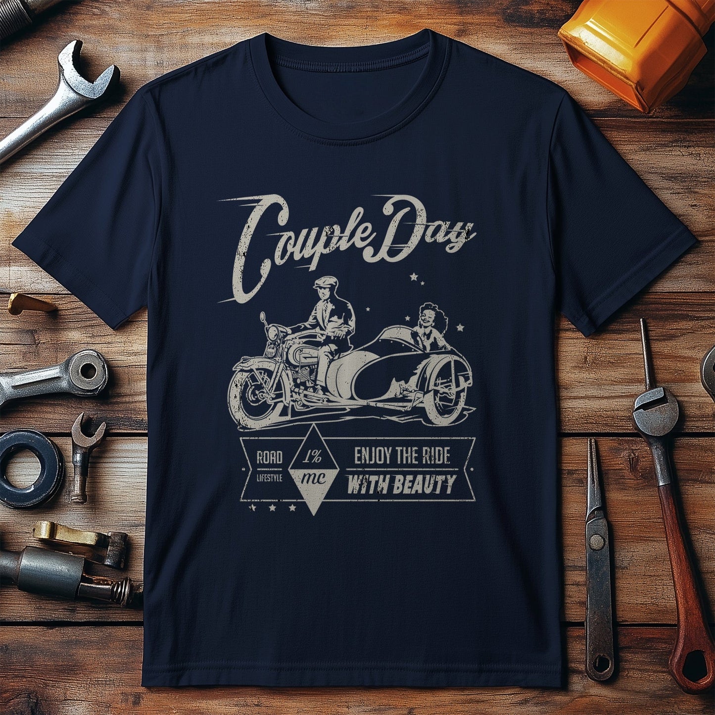 Couple Day T-shirt - Ride or Die!