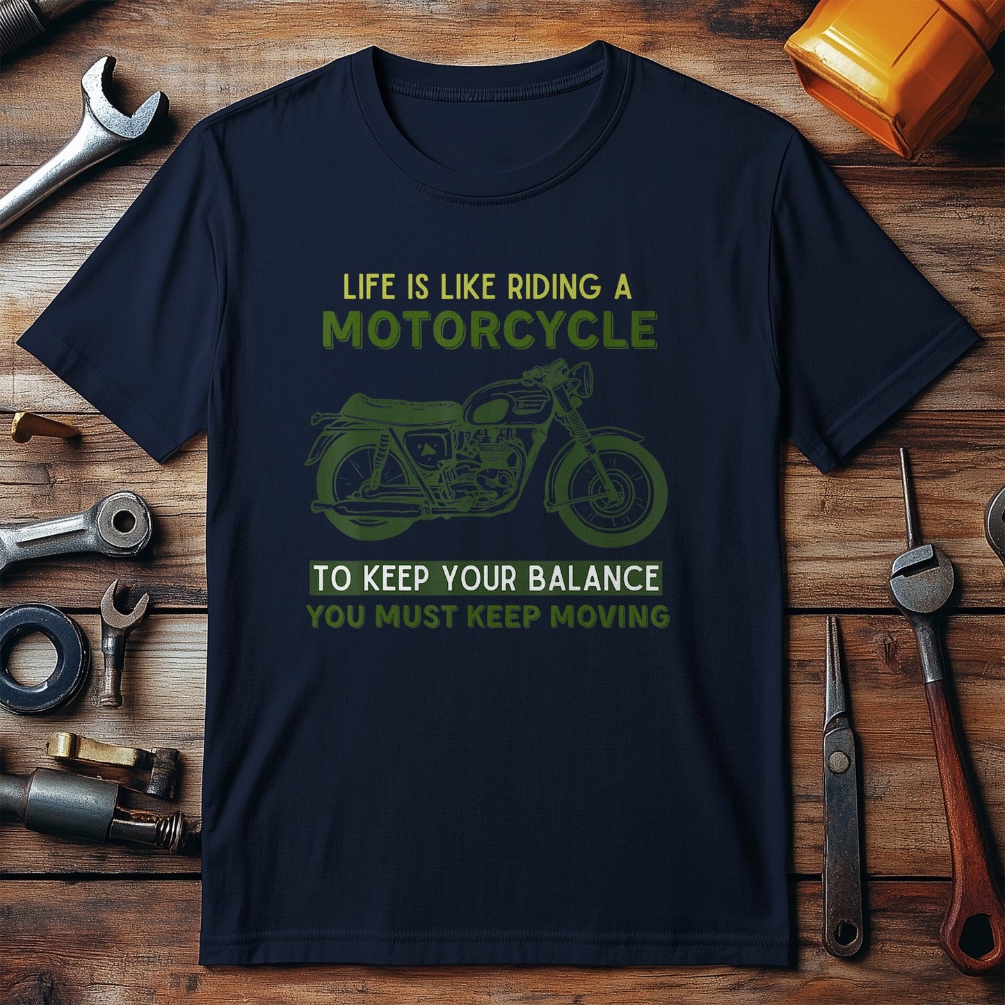 Classic Bike Lover T-shirt - Life‚Äôs