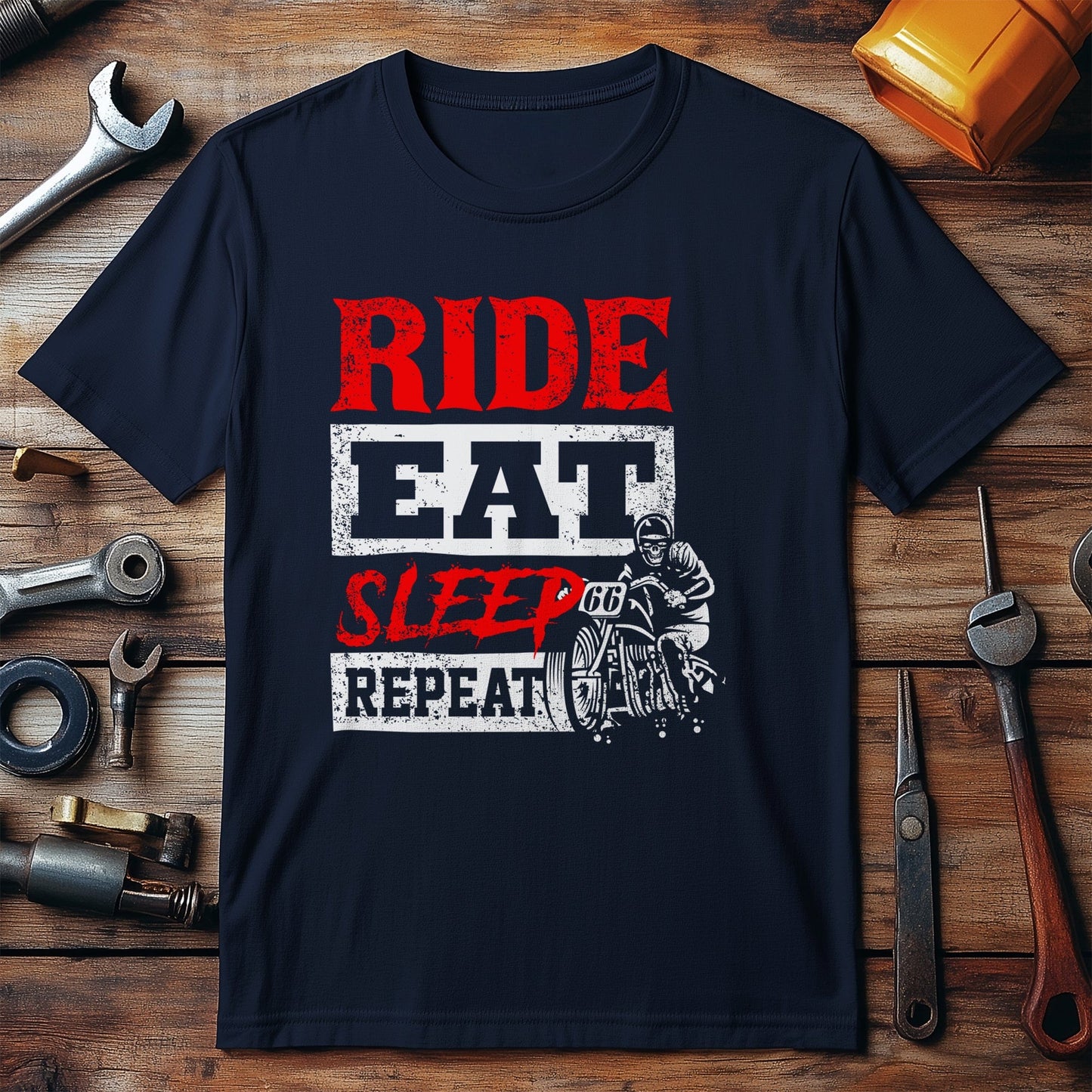 Repeat Ride Eat Sleep T-Shirt