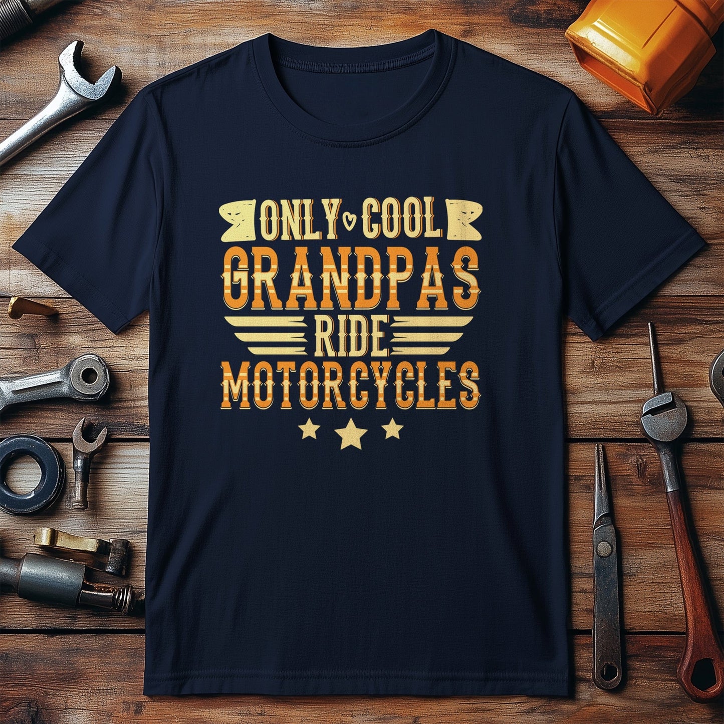 Cool Grandpas Motorcycle T-shirt -