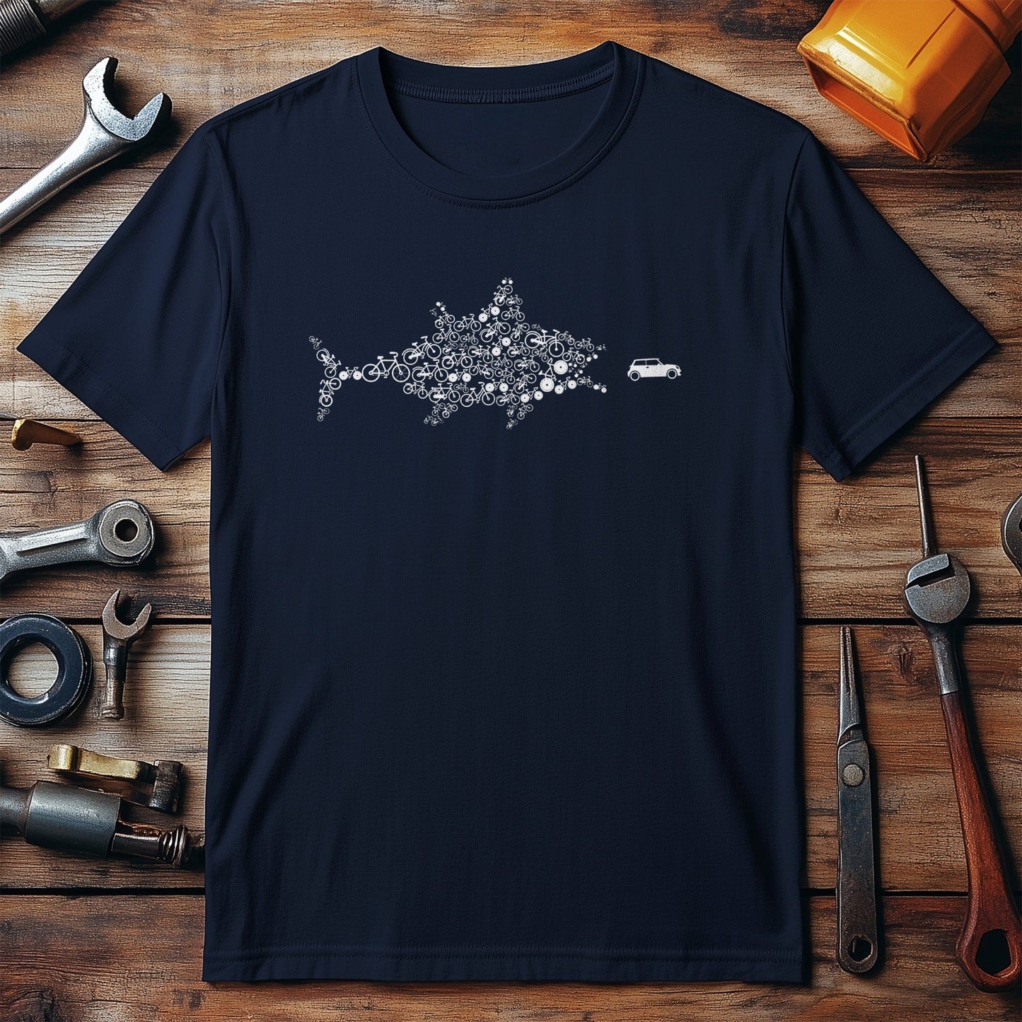 Cycling Fish T-shirt