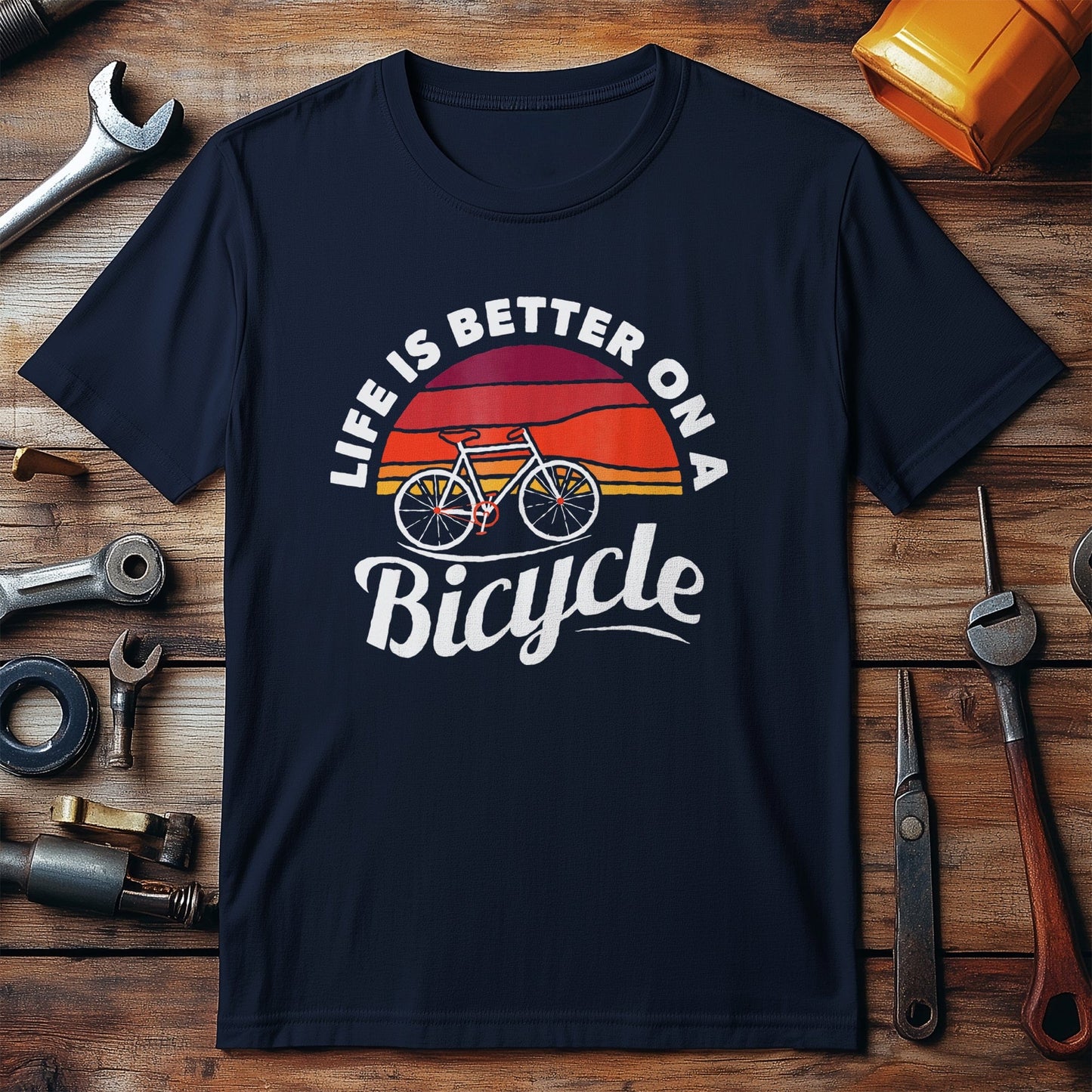 Life's a Ride Cycling T-Shirt